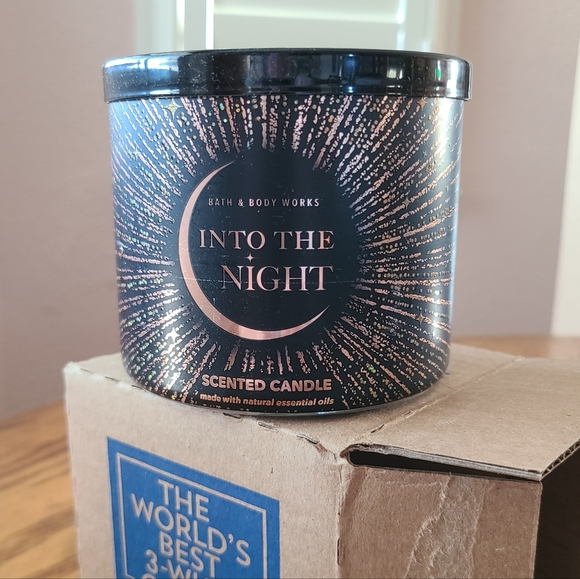 Bath & Body Works Other - 🕯NWT ‼️ Bath & Body Works "Into the Night" 3-wick Candle •Online Exclusive•